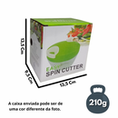 Mini Processador E Triturador De Alimentos Manual 3 Laminas ZG-075 / CX-108 (***COR ROSA - ESGOTADO)