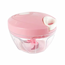 Mini Processador E Triturador De Alimentos Manual 3 Laminas ZG-075 / CX-108 (***COR ROSA - ESGOTADO)