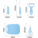 Jogo de Cozinha Kit 04 Peças Utensílios de Cozinha Material Antiaderente XLS CJ-4