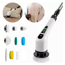 Escova De Limpeza Eletrica 9 Em 1 Sem Fio Giratoria Com Cabo Extensor Recarregavel T&Z MA-8829