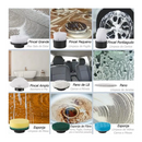 Escova De Limpeza Eletrica 9 Em 1 Sem Fio Giratoria Com Cabo Extensor Recarregavel T&Z MA-8829