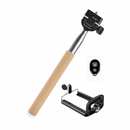 Bastão Pau de Selfie Suporte Celular c/ Controle Disparador Bluetooth Altomex ZB-007